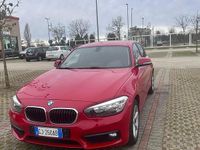 Usata BMW 118 Advantage 136 CV (100 kW) 2016 Rosso Utilitaria