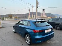 Usata Audi A3 Advanced 116 CV (85 kW) 2022 Bluazzurro Berlina