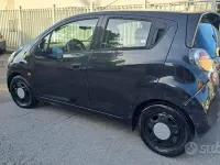 Usata Chevrolet Spark 68 CV (50 kW) 2012 Nero Utilitaria