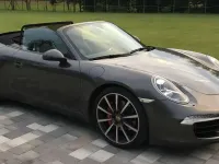 Usata Porsche 991 400 CV (294 kW) 2012 Grigio Cabrio