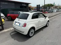 Usata Fiat 500 Lounge 95 CV (69 kW) 2011 Bianco Utilitaria