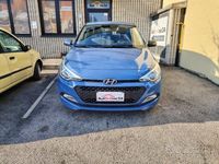 Usata Hyundai i20 GO! 75 CV (55 kW) 2018 Azzurro pastello Berlina