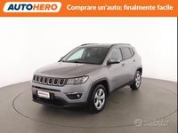Usata Jeep Compass Longitude 140 CV (102 kW) 2020 Grigio SUV