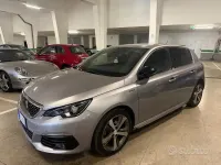 Usata Peugeot 308 GT-line 120 CV (88 kW) 2017 Argento Berlina