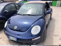 Usata VW Beetle Cabriolet 101 CV (74 kW) 2006 Blu Cabrio