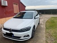 Usata VW Polo 90 CV (66 kW) 2021 Bianco Berlina