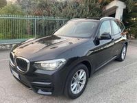 Usata BMW X3 Advantage 190 CV (139 kW) 2018 Nero SUV