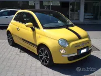 Usata Fiat 500 Lounge 69 CV (50 kW) 2010 Giallo Berlina
