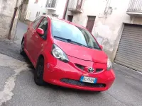 Usata Toyota Aygo 68 CV (50 kW) 2007 Rosso Utilitaria