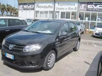 Usata Dacia Sandero Ambiance 90 CV (66 kW) 2015 Nero Utilitaria