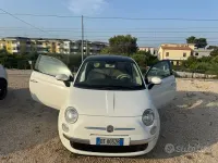 Usata Fiat 500 Lounge 69 CV (50 kW) 2010 Bianco Berlina