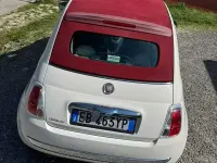 Usata Fiat 500 69 CV (50 kW) 2010 Bianco Cabrio