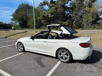 Usata BMW 420 M Sport 190 CV (139 kW) 2017 Bianco Cabrio