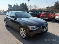 Usata BMW 118 Sport Line 149 CV (109 kW) 2015 Nero Utilitaria