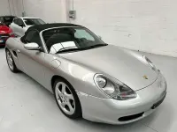 Usata Porsche Boxster 204 CV (150 kW) 1999 Argento Cabrio
