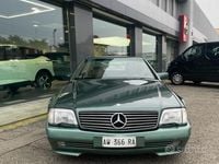 Usata Mercedes SL320 231 CV (169 kW) 1993 Verde Cabrio