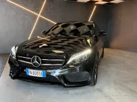 Usata Mercedes C200 Premium 136 CV (100 kW) 2018 Nero Berlina