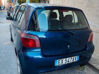 Usata Toyota Yaris 2001 Blu Berlina