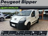 Usata Peugeot Bipper 75 CV (55 kW) 2014 Bianco Monovolume