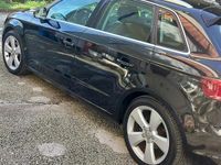 Usata Audi A3 Attraction 150 CV (110 kW) 2013 Nero Berlina