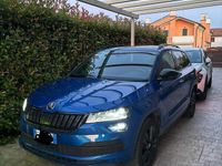 Usata Skoda Karoq SportLine 116 CV (85 kW) 2020 Blu SUV