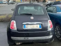 Usata Fiat 500 Lounge 69 CV (50 kW) 2010 Nero Utilitaria