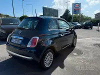 Usata Fiat 500 Lounge 69 CV (50 kW) 2012 Blu Berlina