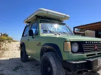 Usata Mitsubishi Pajero Top 84 CV (61 kW) 1988 Verde SUV