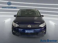 Usata VW Touran Business 122 CV (89 kW) 2021 Blu atlantic met Monovolume