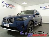 Usata BMW X3 190 CV (139 kW) 2022 Blu SUV