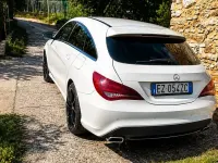 Usata Mercedes CLA220 177 CV (130 kW) 2015 Bianco Coupé