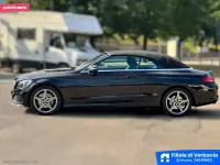 Usata Mercedes C200 Premium 184 CV (135 kW) 2018 Nero Cabrio