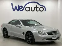 Usata Mercedes SL500 306 CV (225 kW) 2003 Argento Cabrio