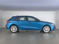 Usata Audi A3 Advanced 150 CV (110 kW) 2022 Blu atollo Berlina