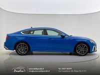Usata Audi A5 Sportback S-Line 204 CV (150 kW) 2021 Blu Utilitaria