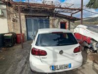 Usata VW Golf VI 110 CV (80 kW) 2009 Bianco Utilitaria