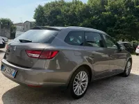 Usata Seat Leon ST Style 105 CV (77 kW) 2015 Grigio Station wagon