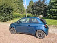 Usata Fiat 500e Passion 42 kW (58 CV) 2021 Blu Cabrio