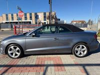 Usata Audi A3 Cabriolet Design 150 CV (110 kW) 2017 Grigio Cabrio
