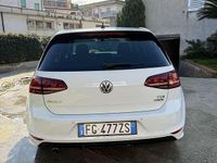 Usata VW Golf VII R-line 110 CV (80 kW) 2017 Bianco Berlina