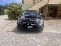 Usata Mercedes C220 170 CV (125 kW) 2014 Nero Berlina