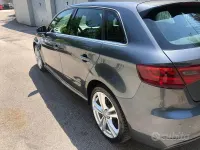 Usata Audi A3 S-Line 122 CV (89 kW) 2014 Grigio Berlina
