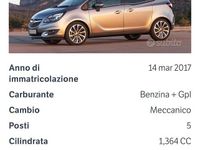 Usata Opel Meriva 120 CV (88 kW) 2017 Bianco Monovolume