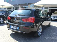 Usata BMW 118 Efficient Dynamics 150 CV (110 kW) 2016 Nero Utilitaria