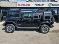 Usata Jeep Wrangler Unlimited Sahara 200 CV (147 kW) 2020 Nero pastello SUV