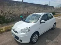 Usata Nissan Micra Acenta 80 CV (58 kW) 2014 Bianco Utilitaria