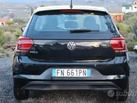 Usata VW Polo Comfortline 95 CV (69 kW) 2018 Nero Utilitaria