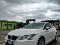 Usata Seat Leon 115 CV (84 kW) 2016 Bianco Berlina