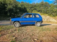 Usata Fiat Panda 4x4 Trekking 50 CV (36 kW) 1994 Blu Utilitaria
