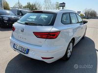 Usata Seat Leon ST Business 116 CV (85 kW) 2017 Bianco Station wagon